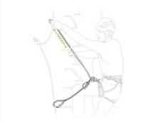 Especificidade n &deg; 2 da longe de Ferrata escorpio vertigo petzl